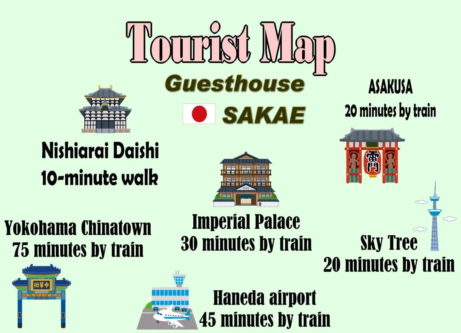 ゲストハウス栄 Tokyo